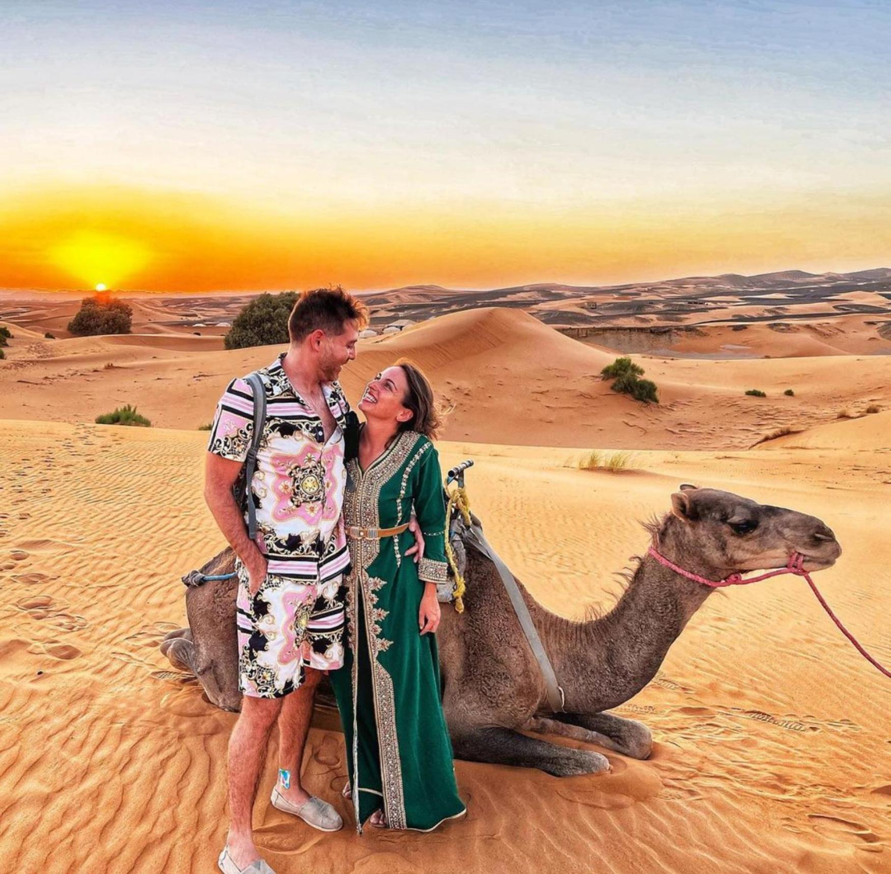 Luxury Bedouin Camp Bed & Breakfast เมอร์ซูกา ภายนอก รูปภาพ